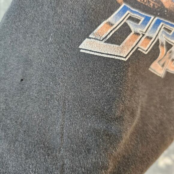 Bruno Mars Top Womens XS Black Concert Moonshine Jungle Tour Tshirt Grunge - Picture 5 of 11